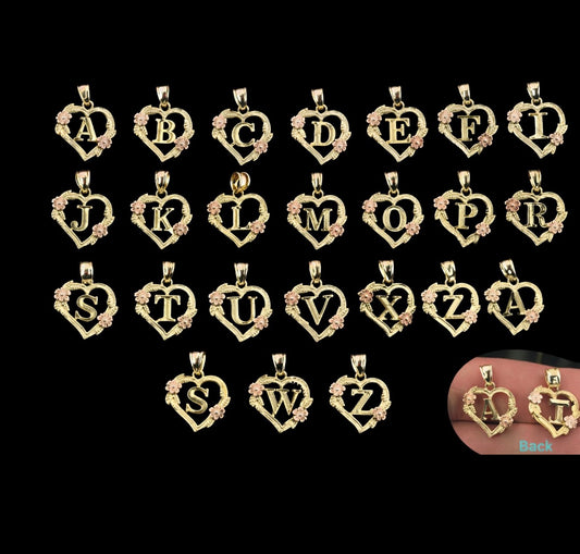 Heart Letter Pendant