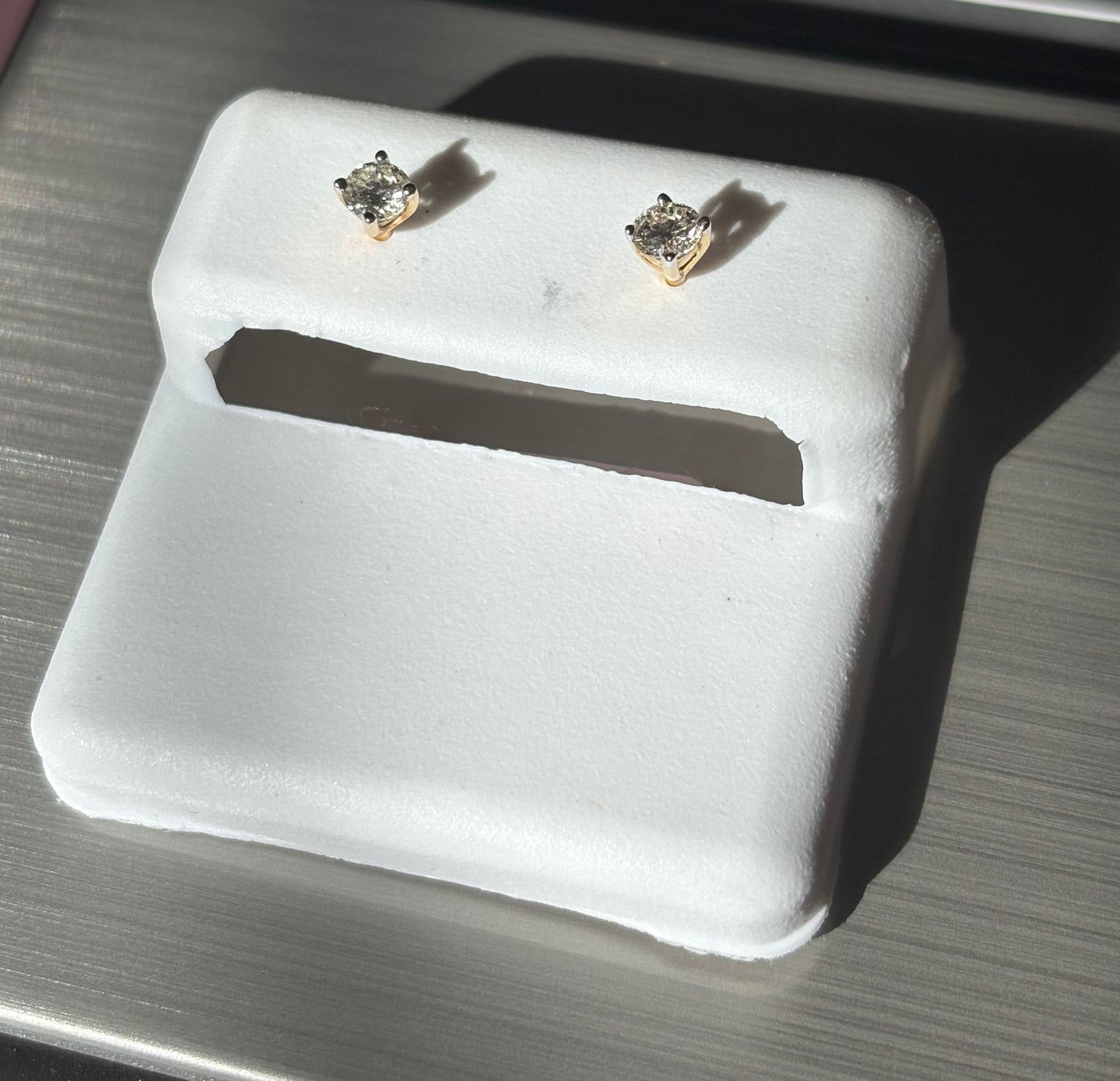 Diamond Stud Earrings