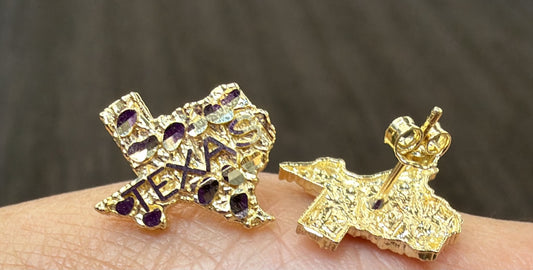 Texas Nugget Earrings