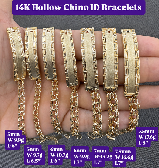 Chino ID brackets