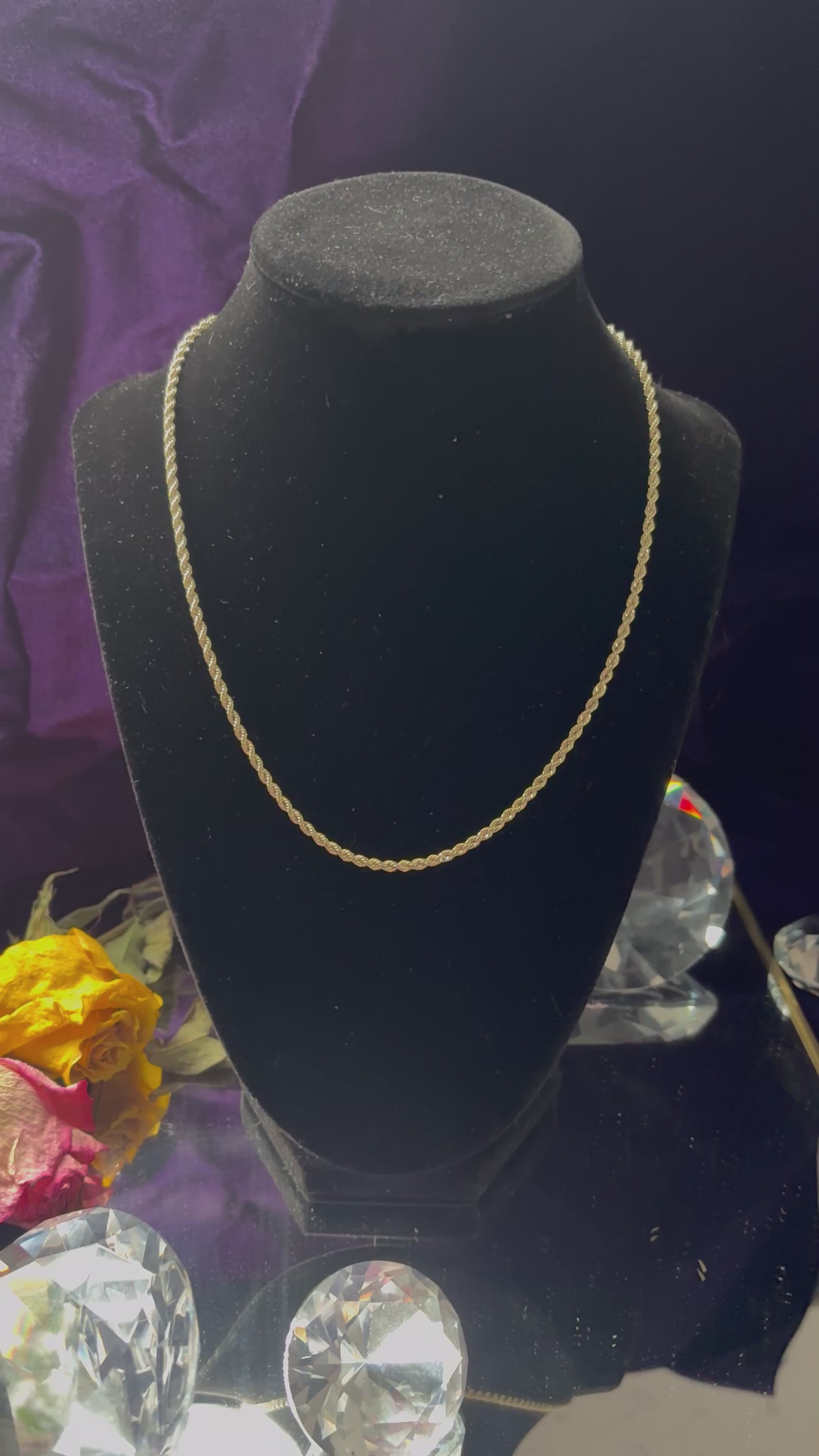 Rope Chain — 10K Yellow Gold 3mm